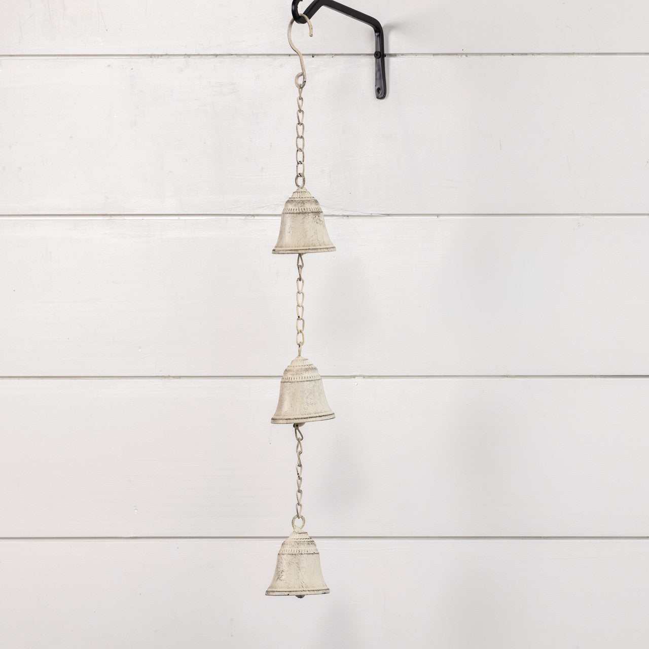 22.25" White Hanging Bells