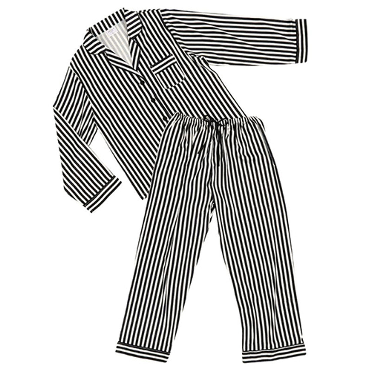 Long Sleeve Striped Pajama Set