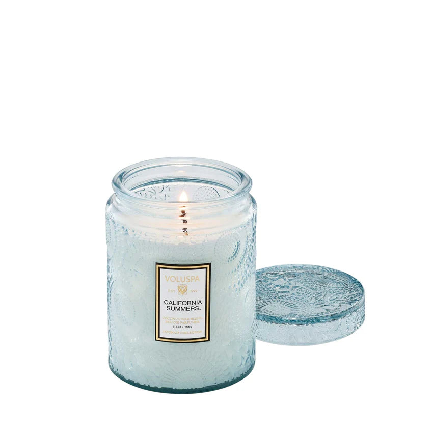 5.5oz. Small Glass Candle