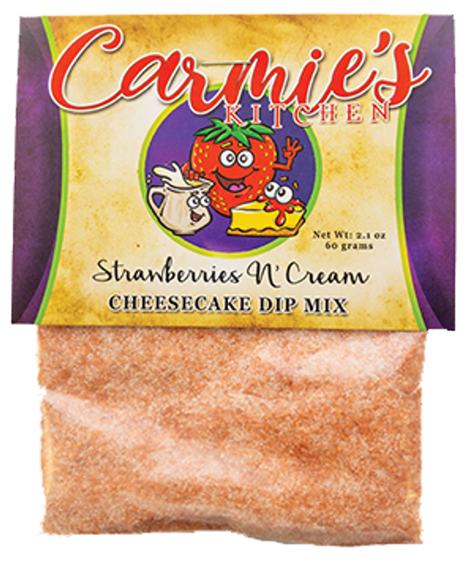 Strawberries N Cream Cheesecake Dip Mix
