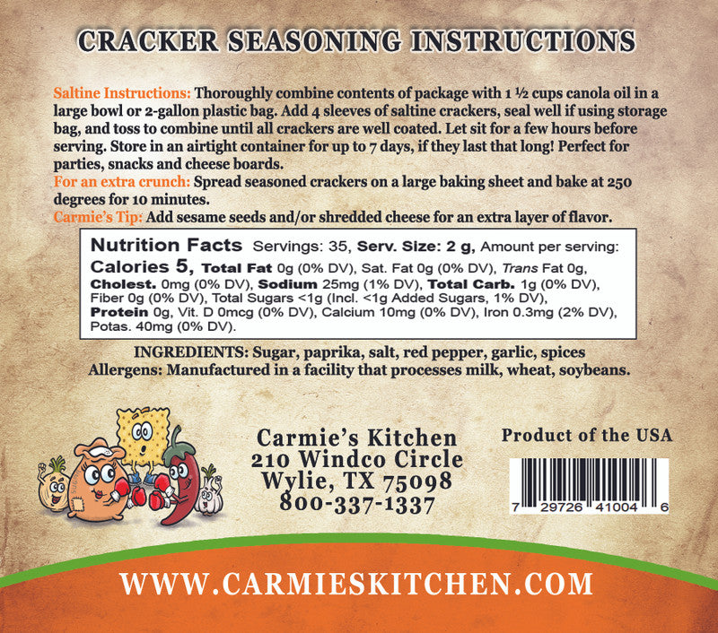 Sweet & Spicy Cracker Mix