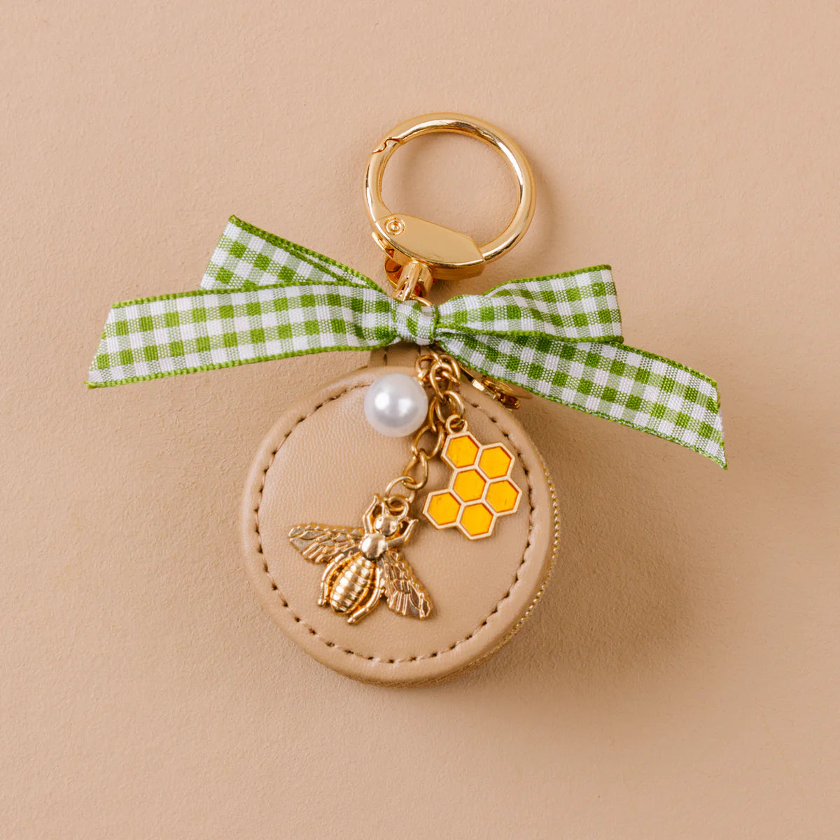 "Hey Honey" Jewelry Case Bag Charm