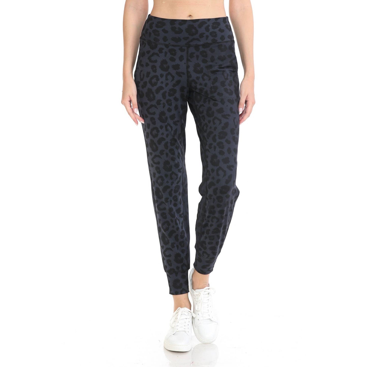 Cozy Leopard Joggers