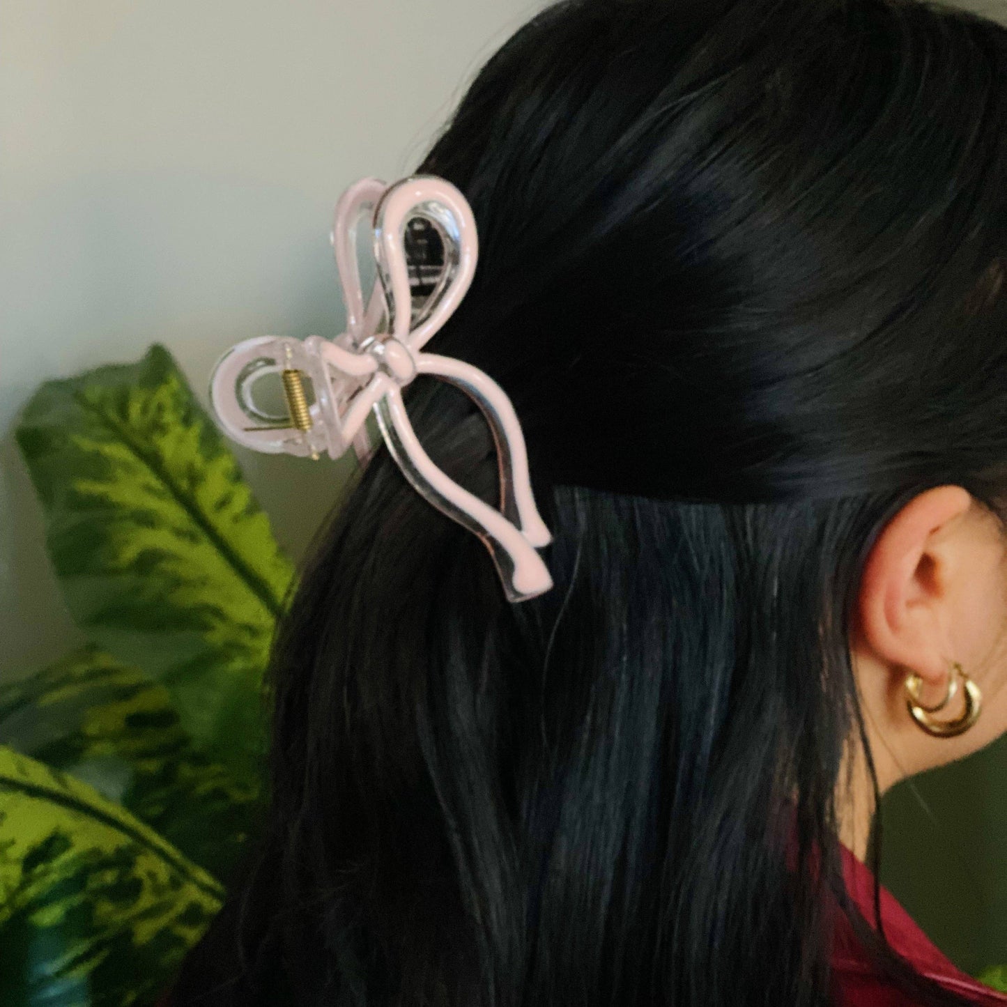 Bow Hair Claw Clip