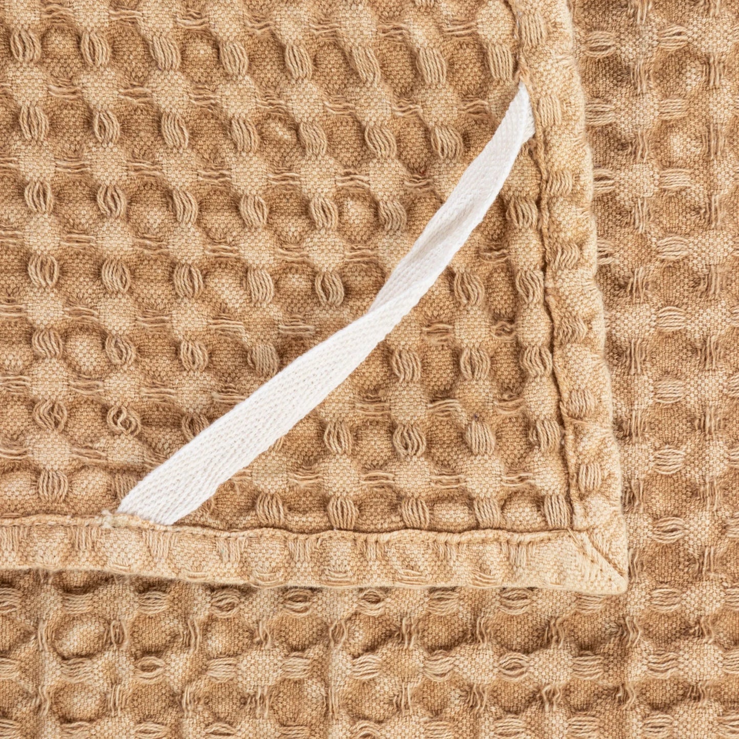 Stonewashed Cotton Waffle Tea Towel