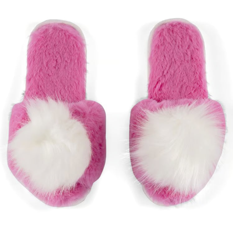 Amor Slippers- Magenta