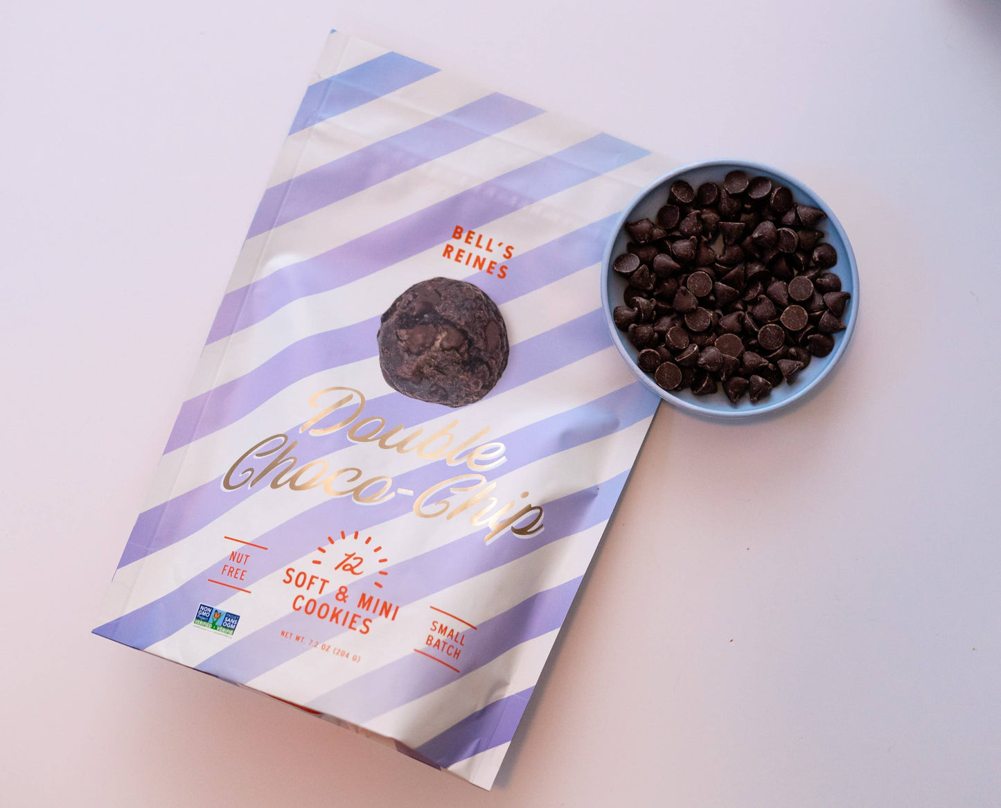 Double Chocolate Chip Soft Gourmet Mini Cookies