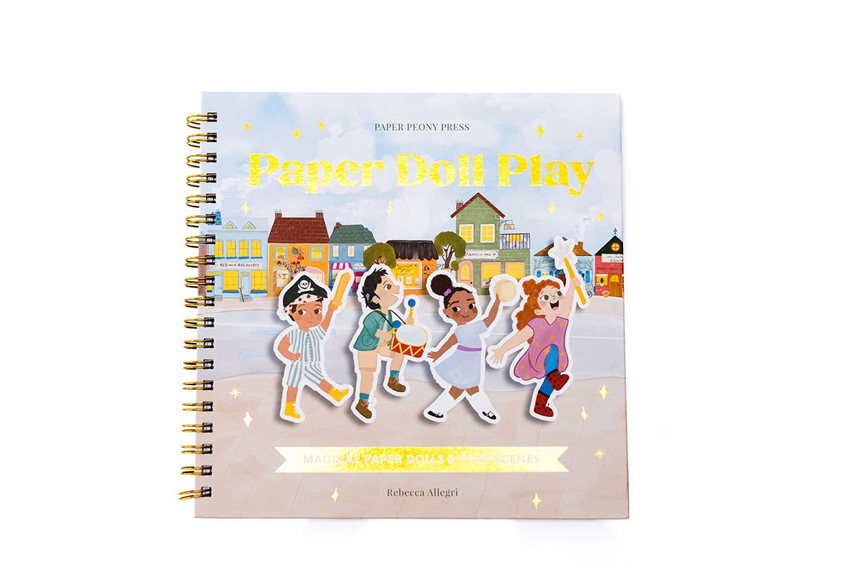 Paper Doll Play: Magical Paper Dolls Book