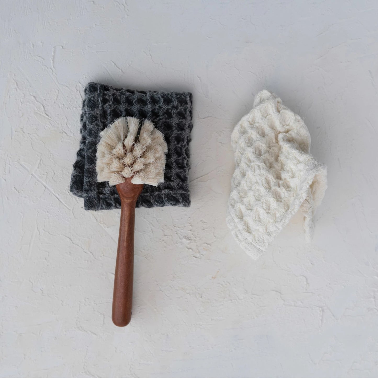 Waffle Dish Cloths Set