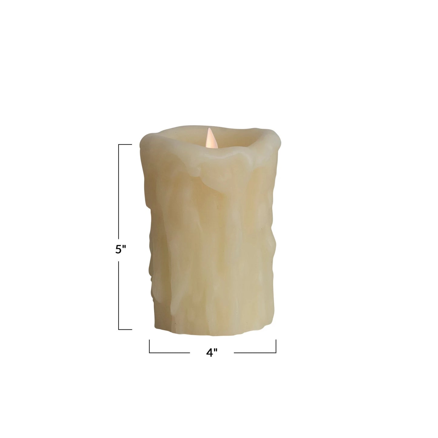 Dripping Flameless Candle
