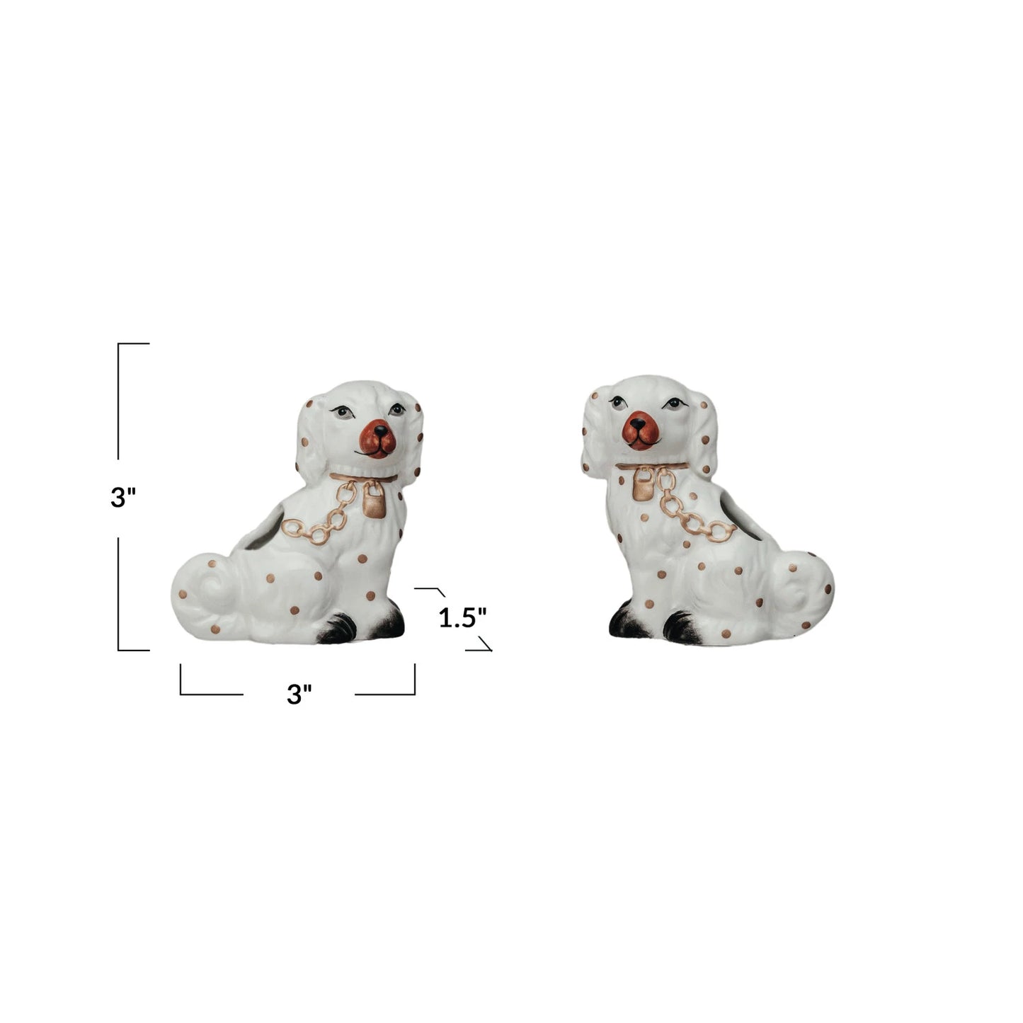 Staffordshire Dog Toothpick Holder