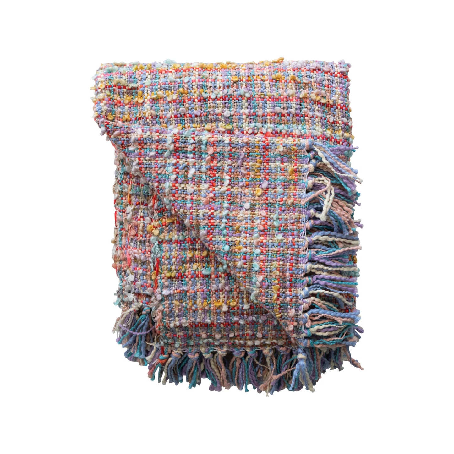 Woven Lavender Throw