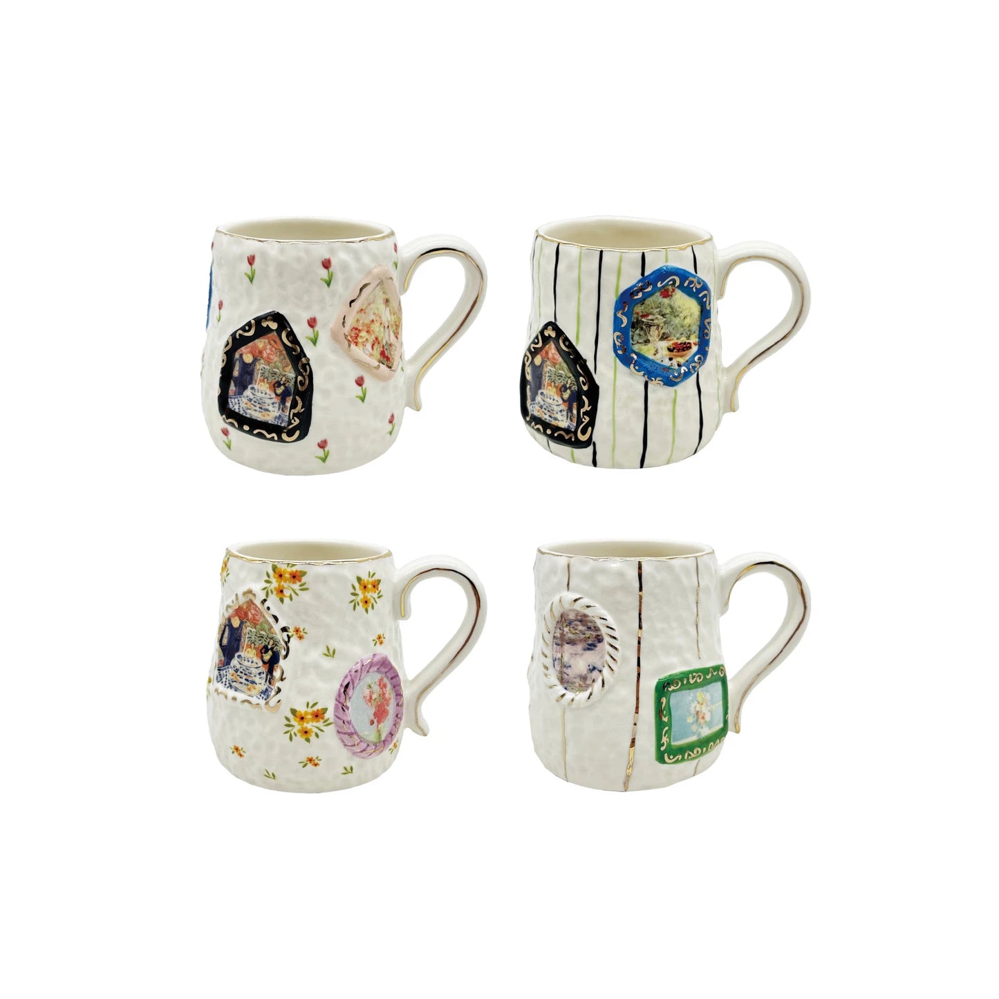 12oz. Embossed Frame Mug