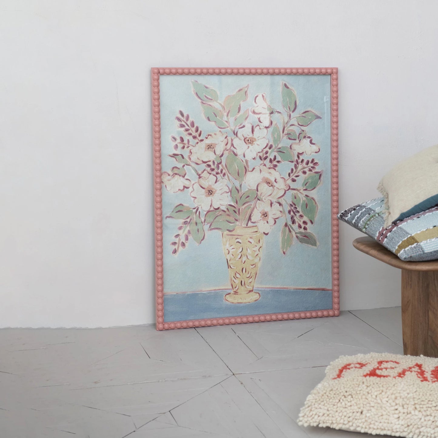 Flowers in Vase Wall Decor