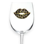 Jeweled Stemmed Wine Glass TQJ