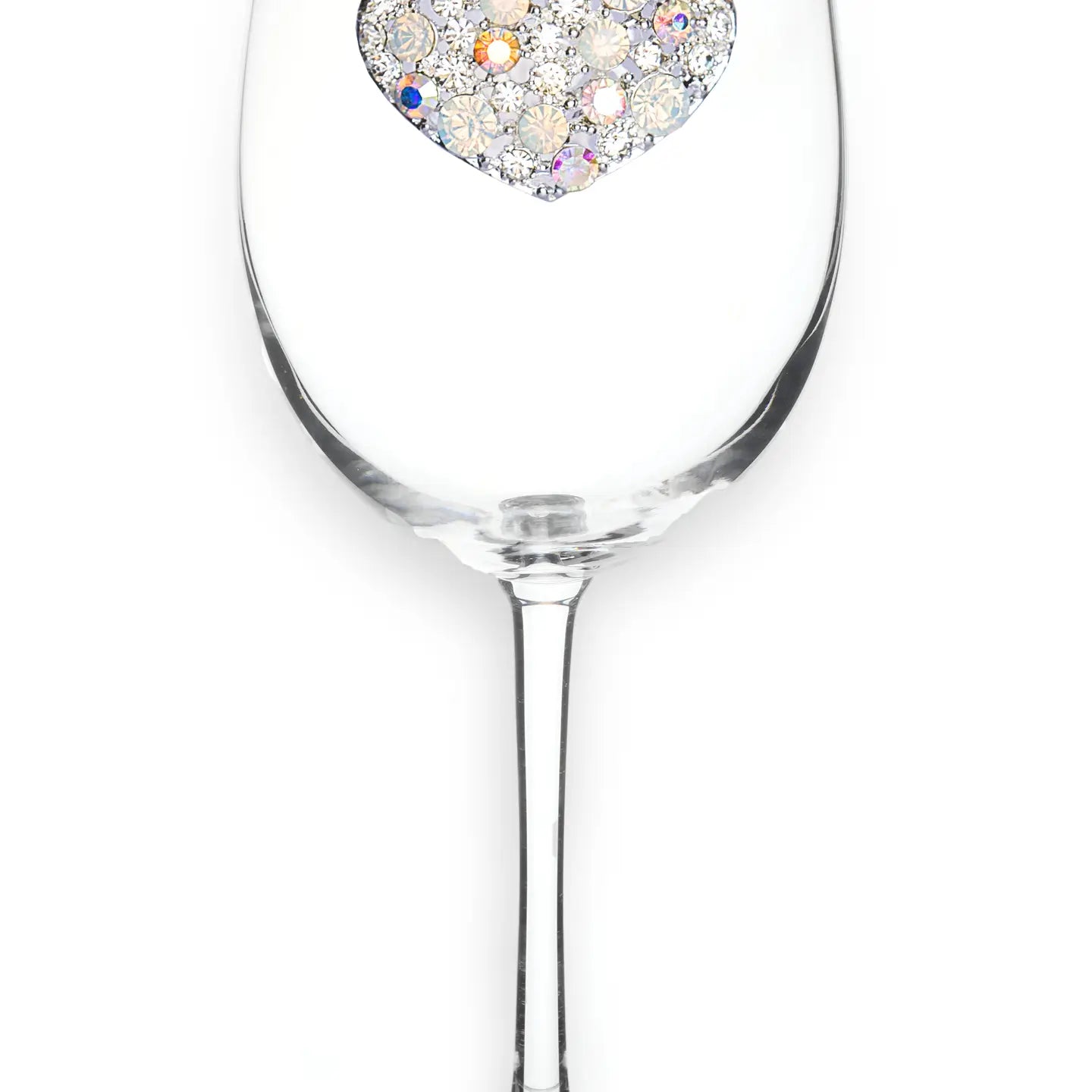 Jeweled Stemmed Wine Glass TQJ