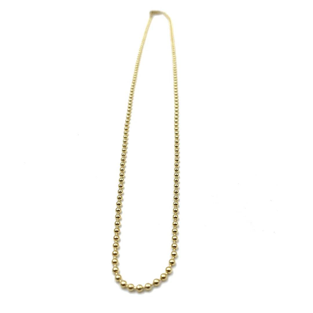 Beaded Bliss 14k Gold Filled 15.5" Necklace