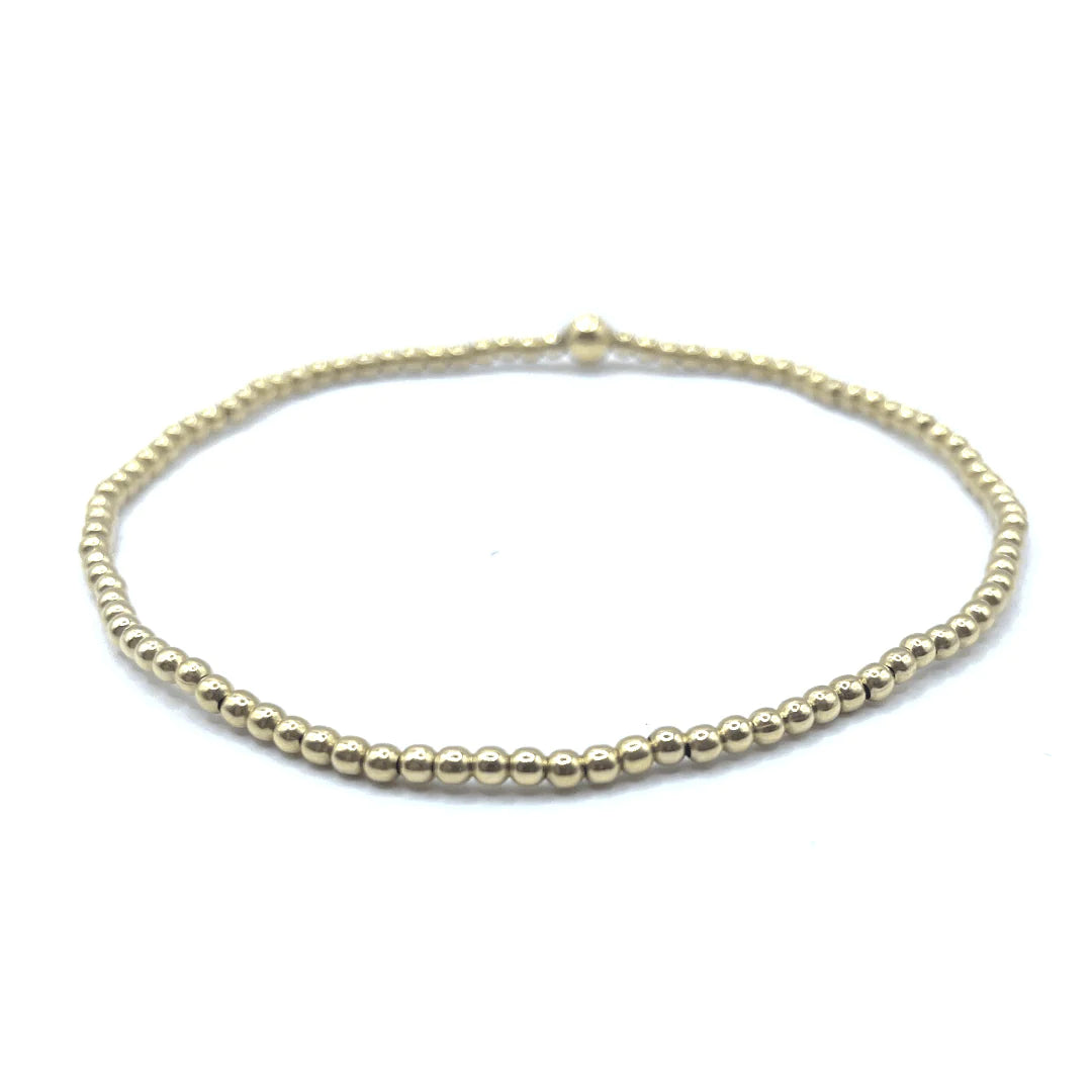 2mm Gold Filled Karma Bracelet