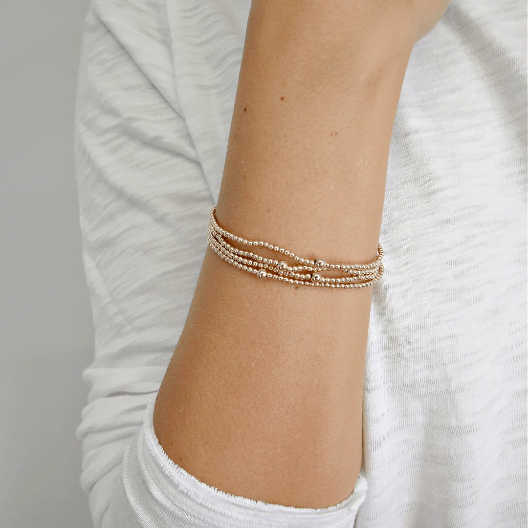 2mm Gold Filled Karma Bracelet