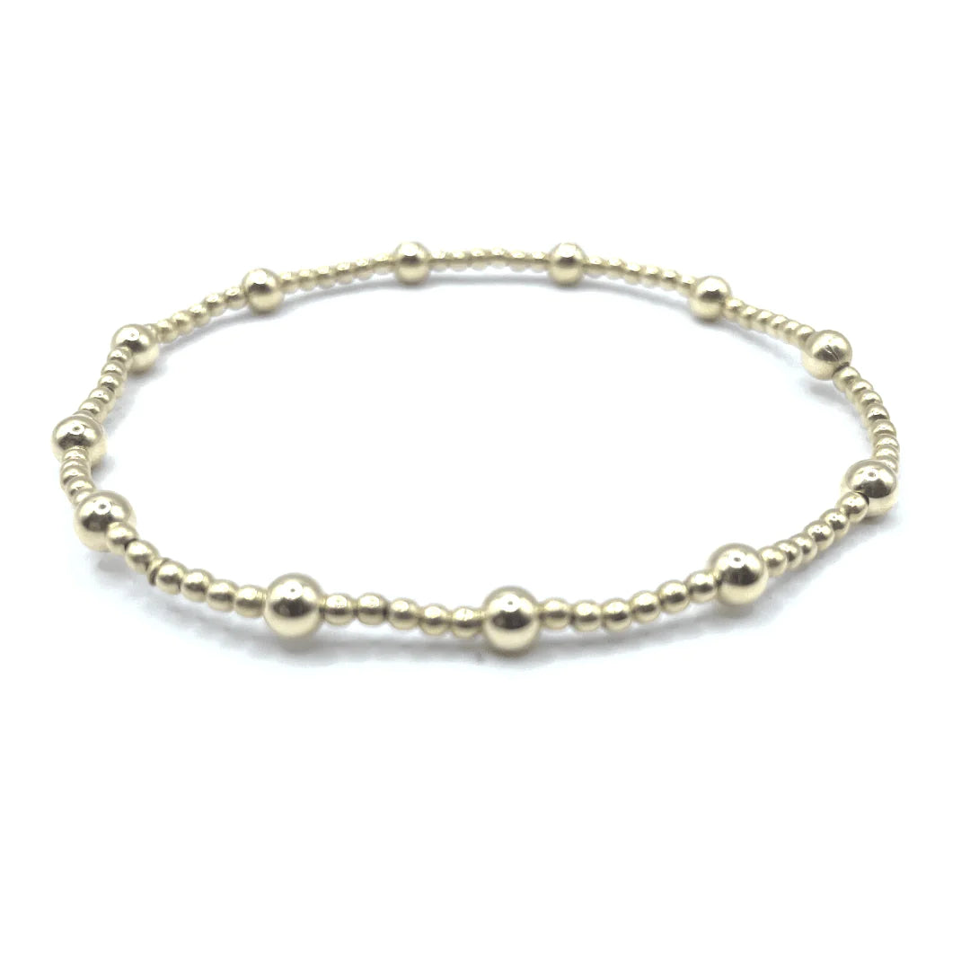 2mm Gold Filled Karma Bracelet
