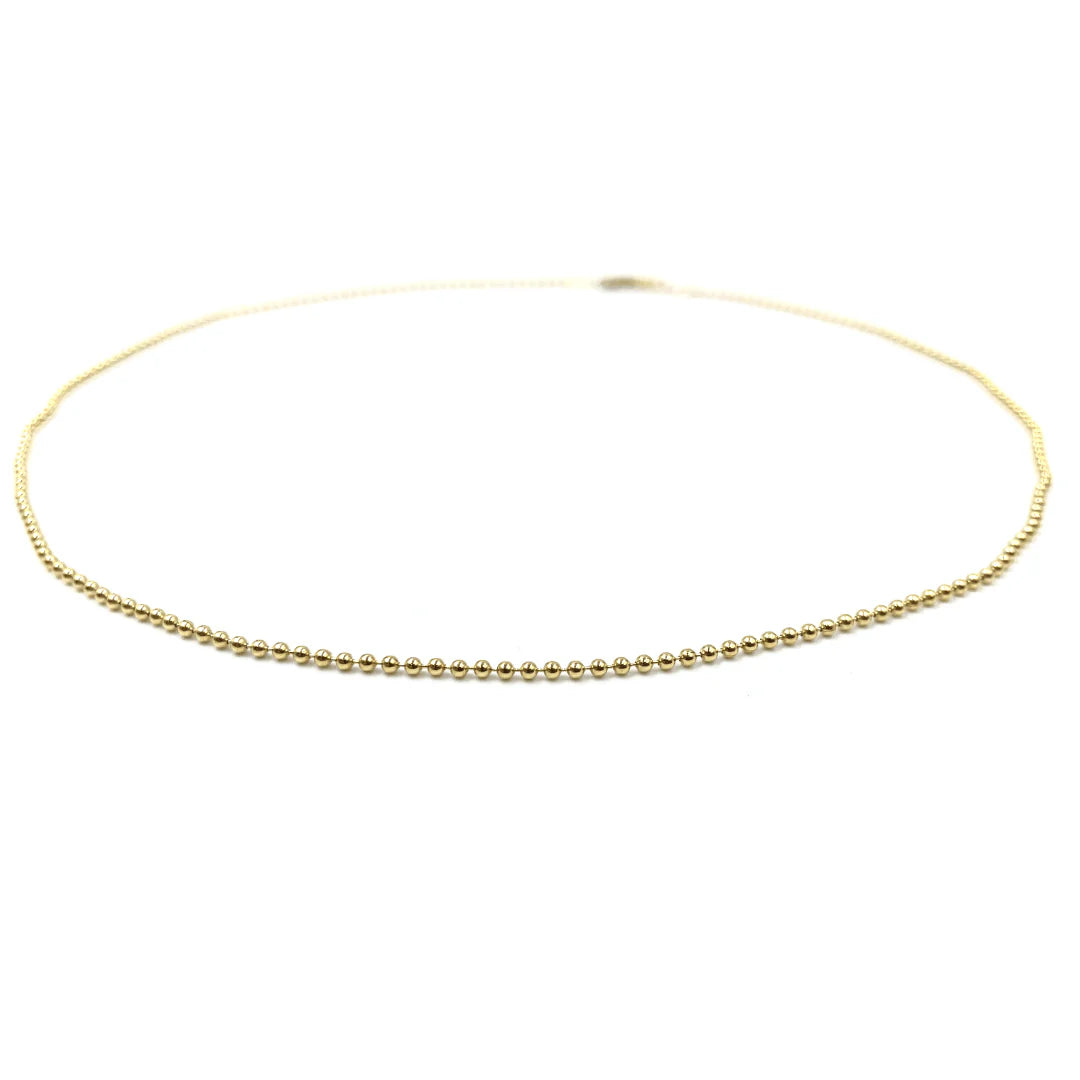 Beaded Bliss 14k Gold Filled 15.5" Necklace