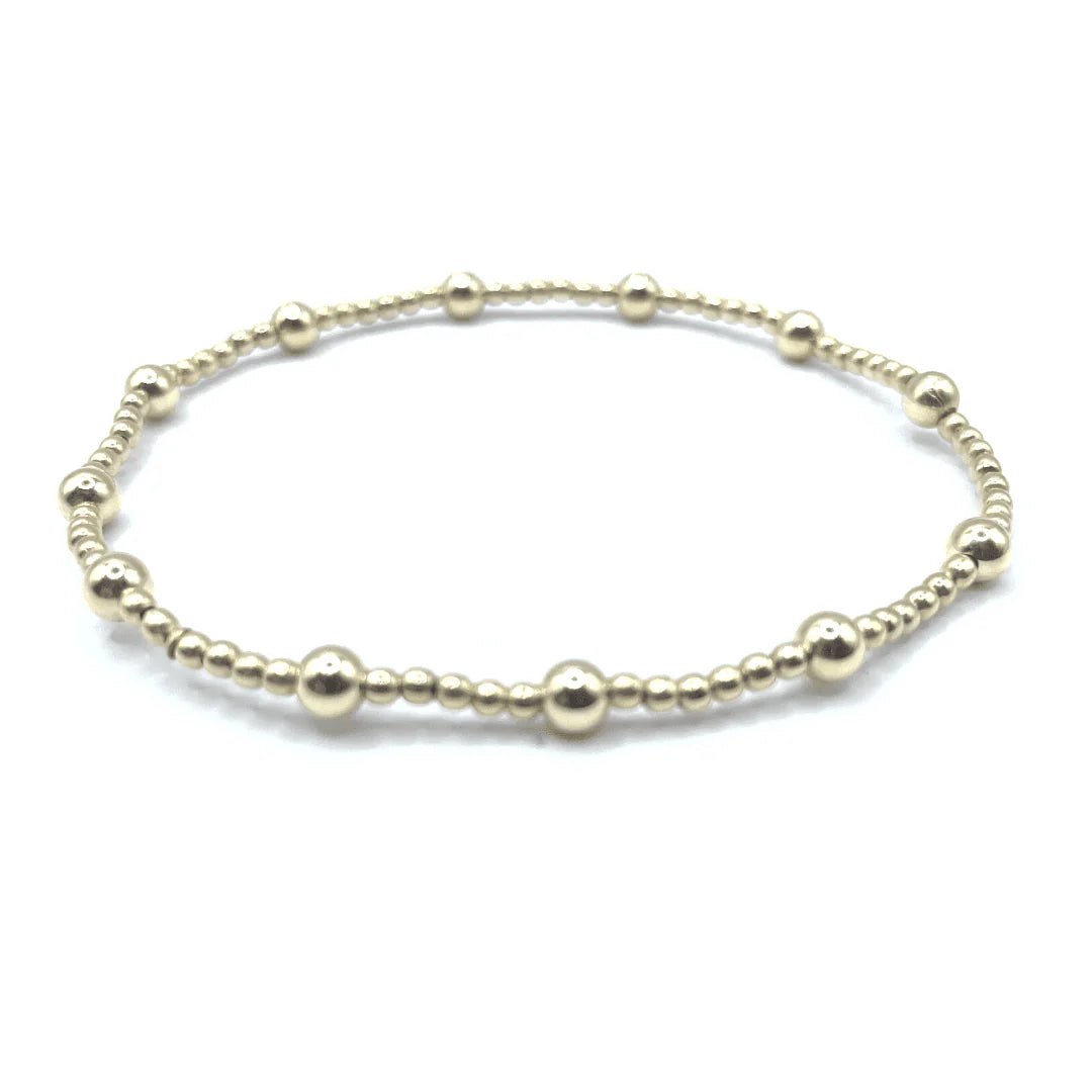 Malibu 14k Gold-Filled 2mm4 Beaded Bracelet