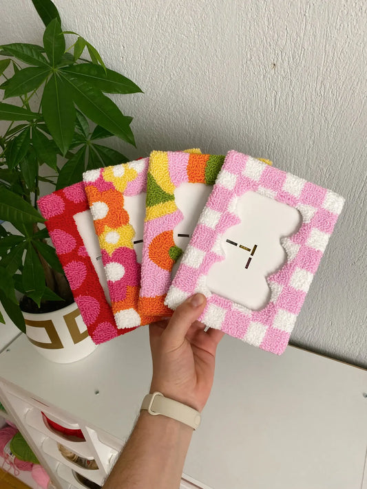 Handmade Punch Needle Picture Frames
