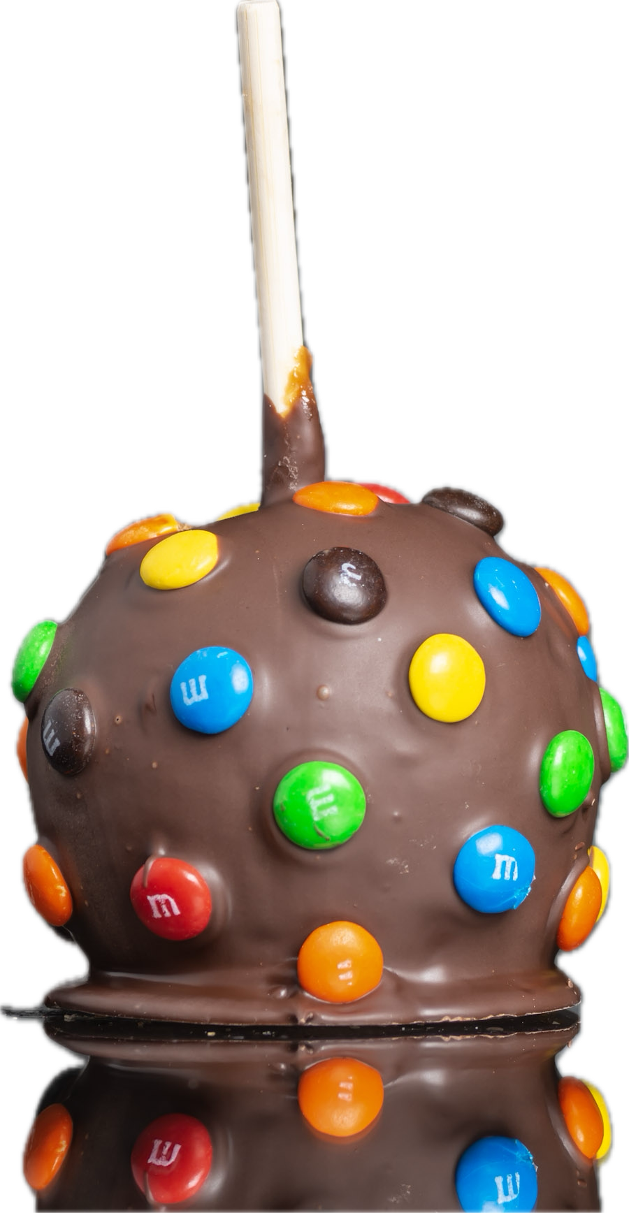 M&M Chocolate Caramel Apple