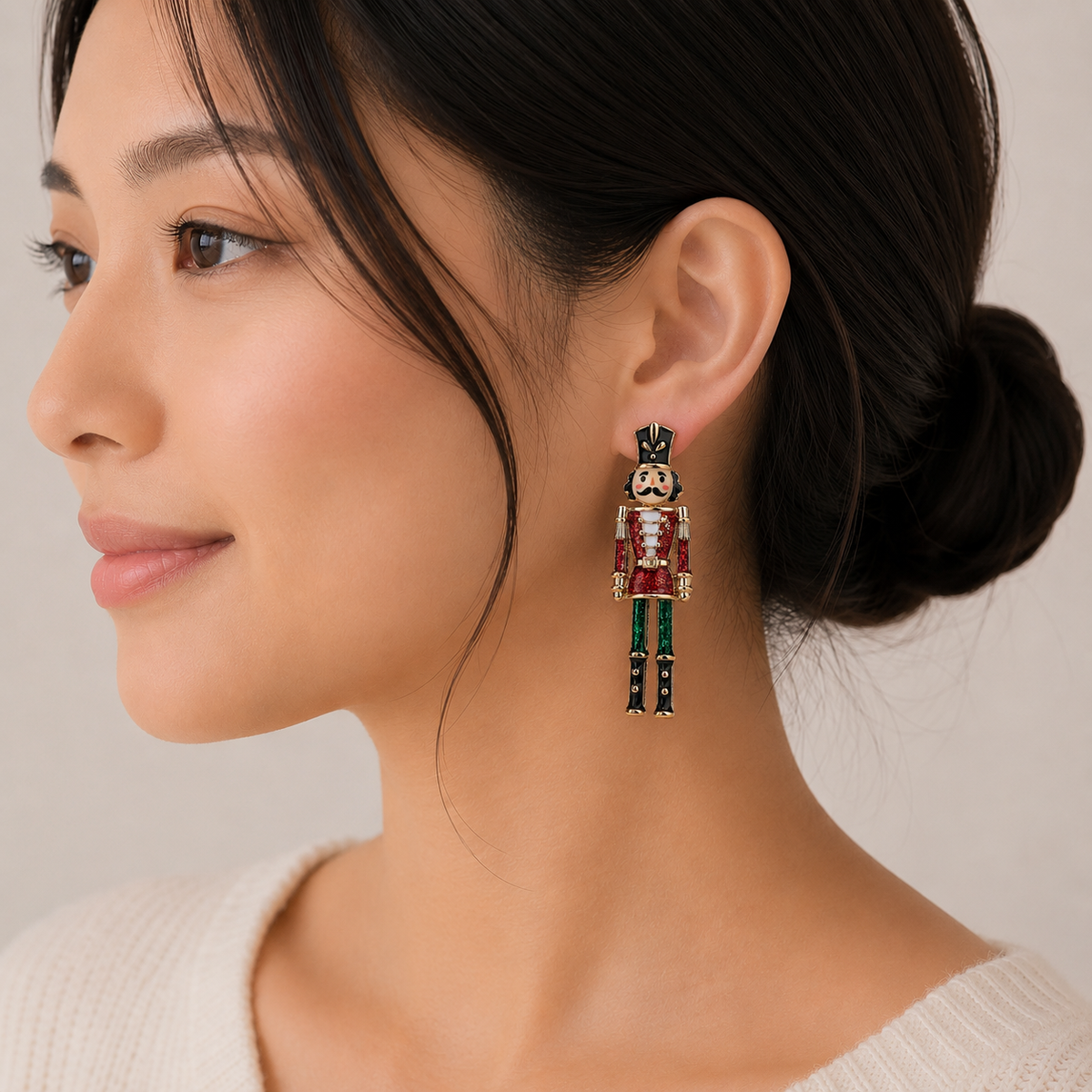 Elegant Nutcracker Earrings