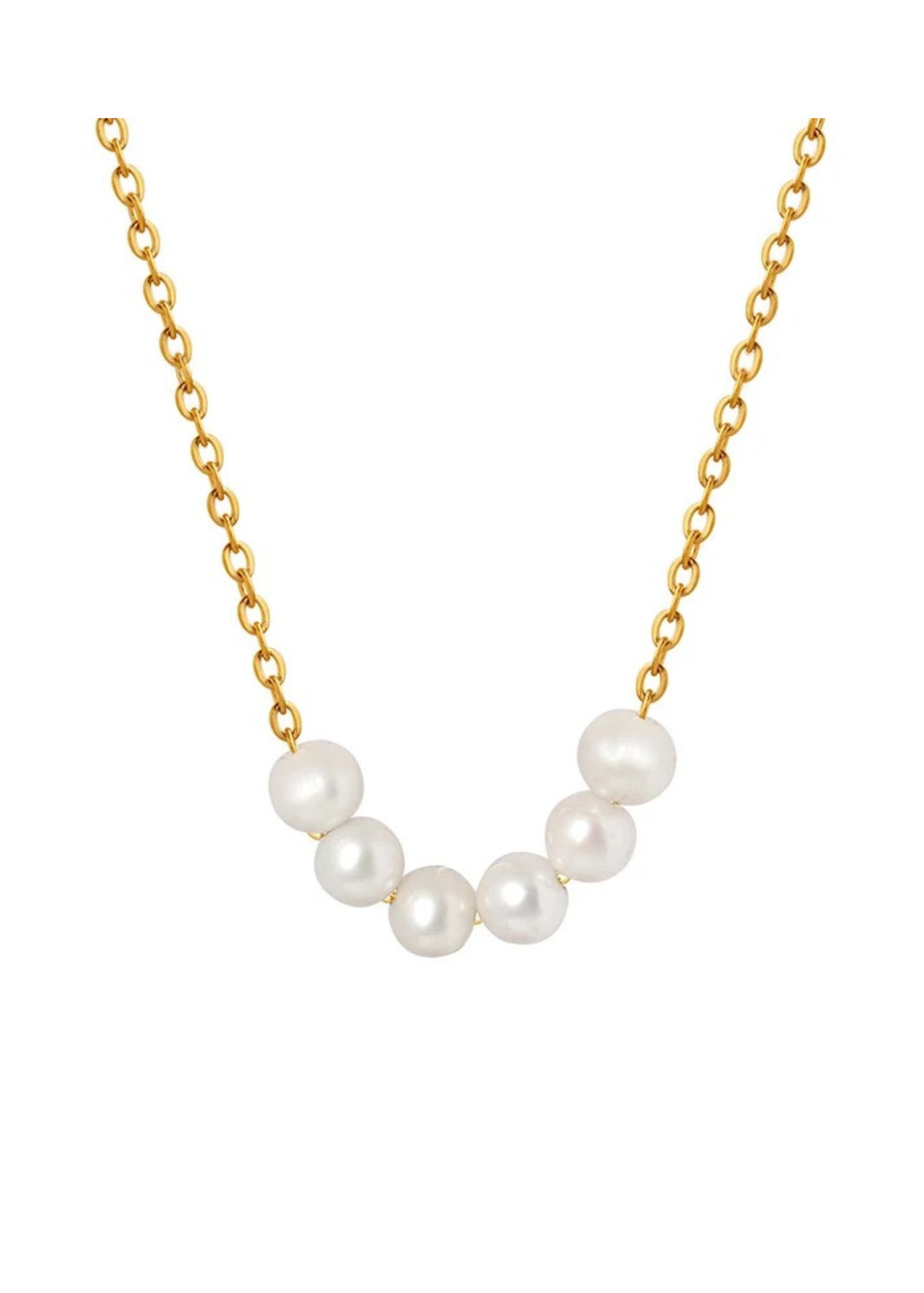 Ada Fresh Water Pearl Beaded Necklace