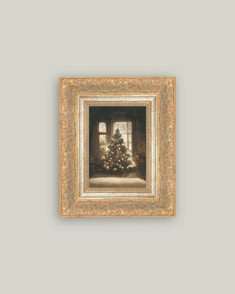 7x9 Glowing Christmas Tree Frame