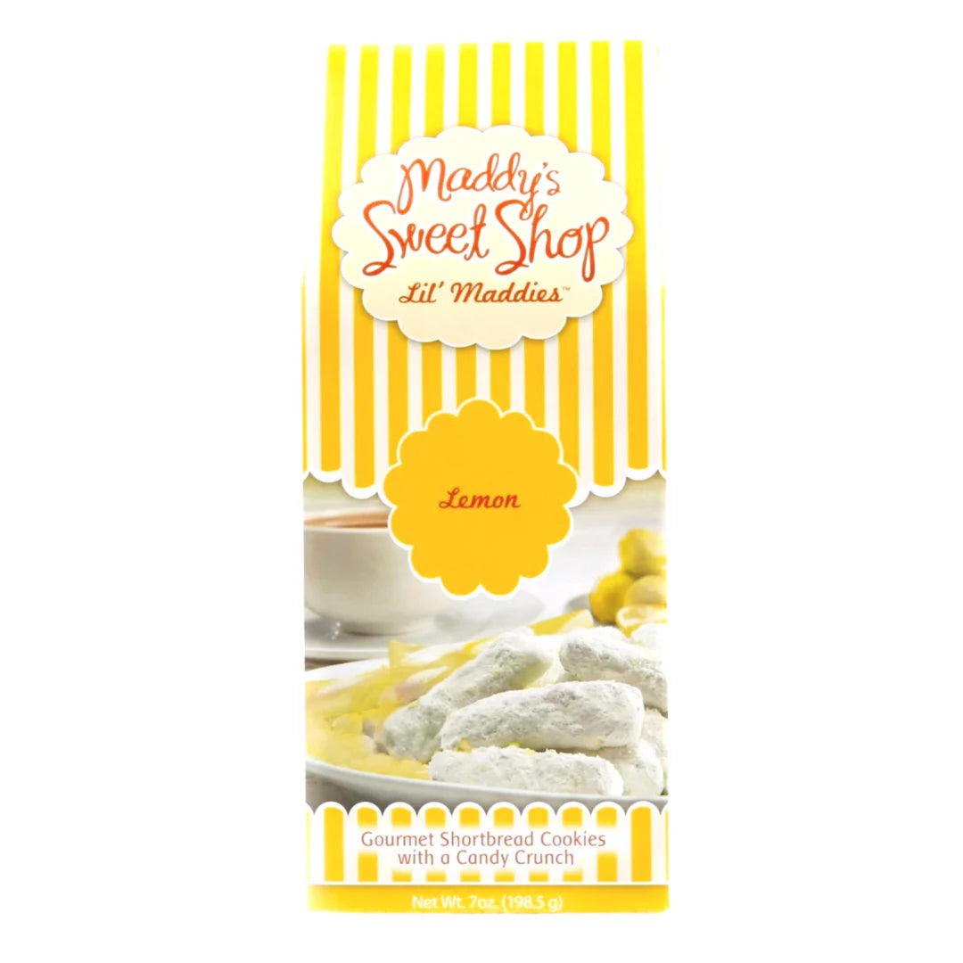 Lemon Shortbread Cookies
