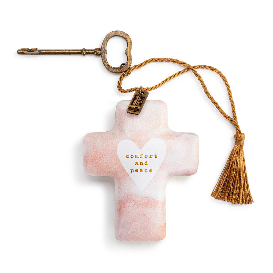 "Comfort & Peace" Cross