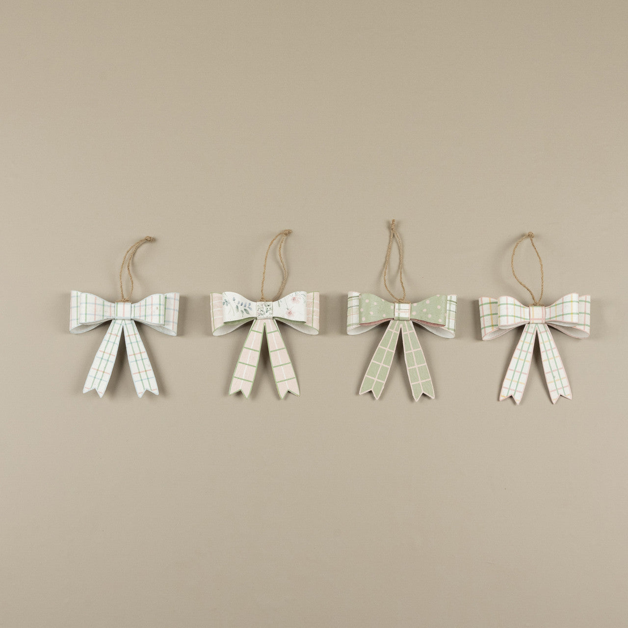 Set of 4 Pastel Bows