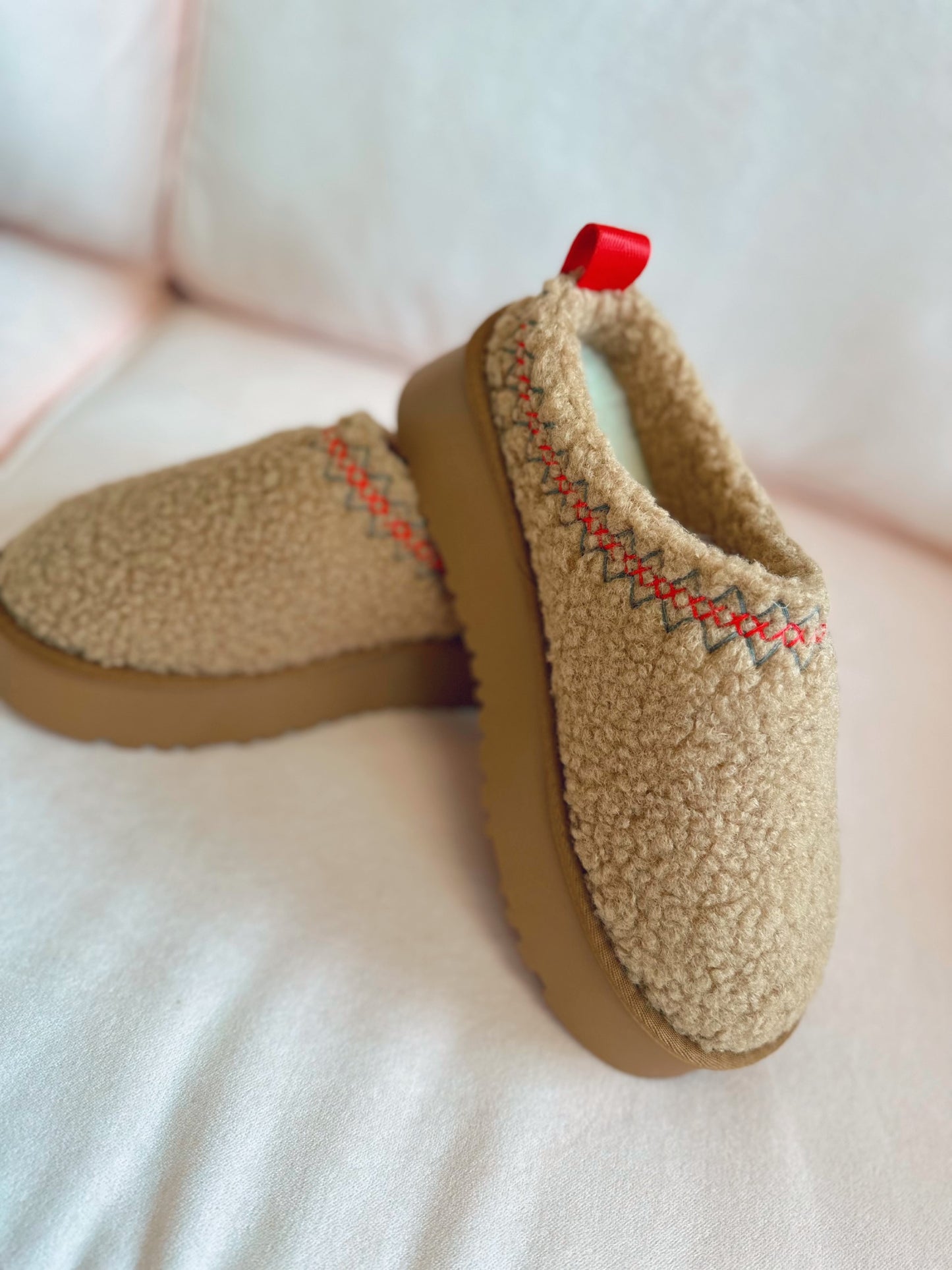 Platform Sherpa Slippers