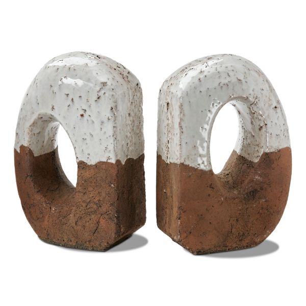 Two-Tone Circular Bookend