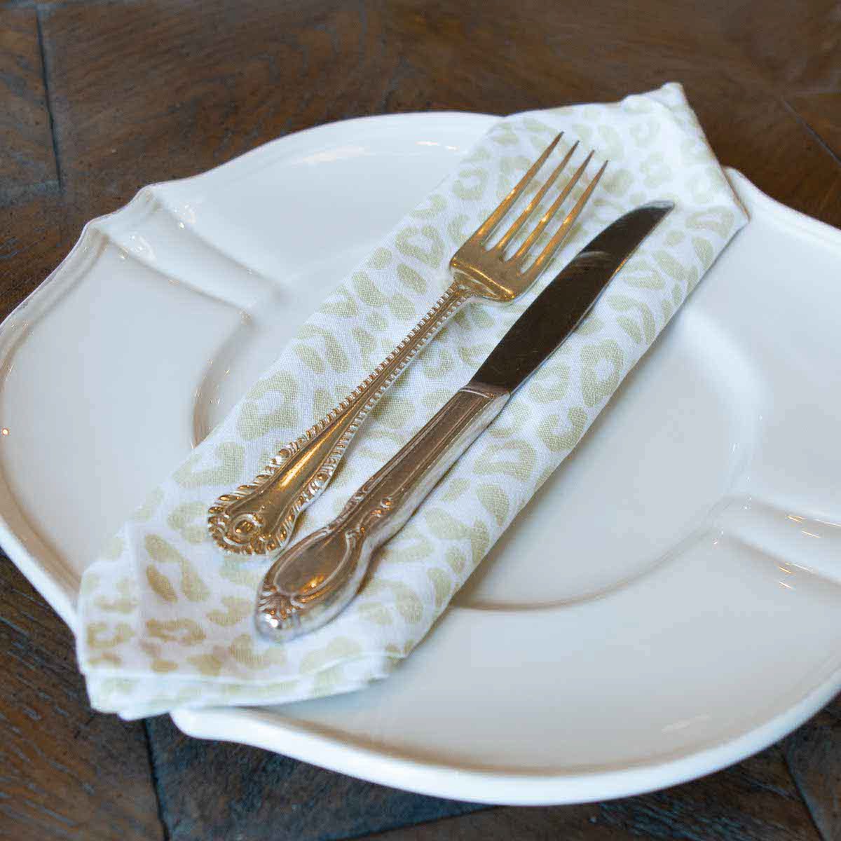 18x18 Leopard Napkin