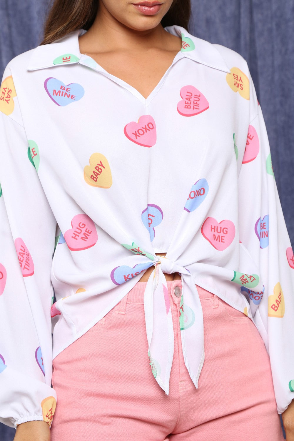 Candy Hearts Top