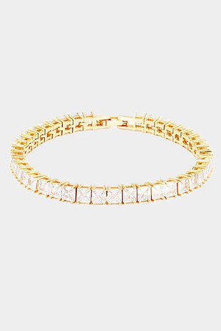 Cubic Zirconia Evening Bracelet