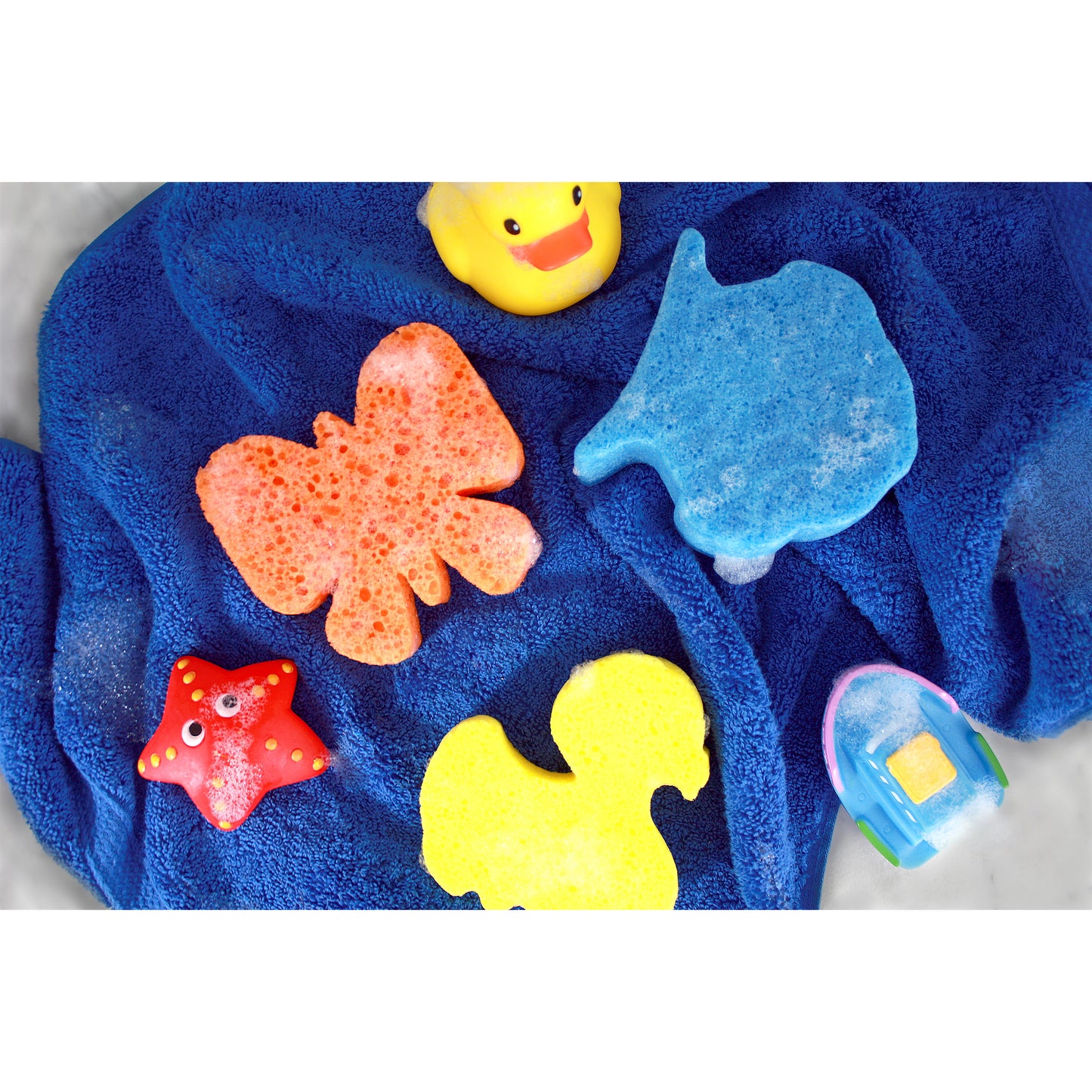 Kid's Sponge Animals Body Buffer