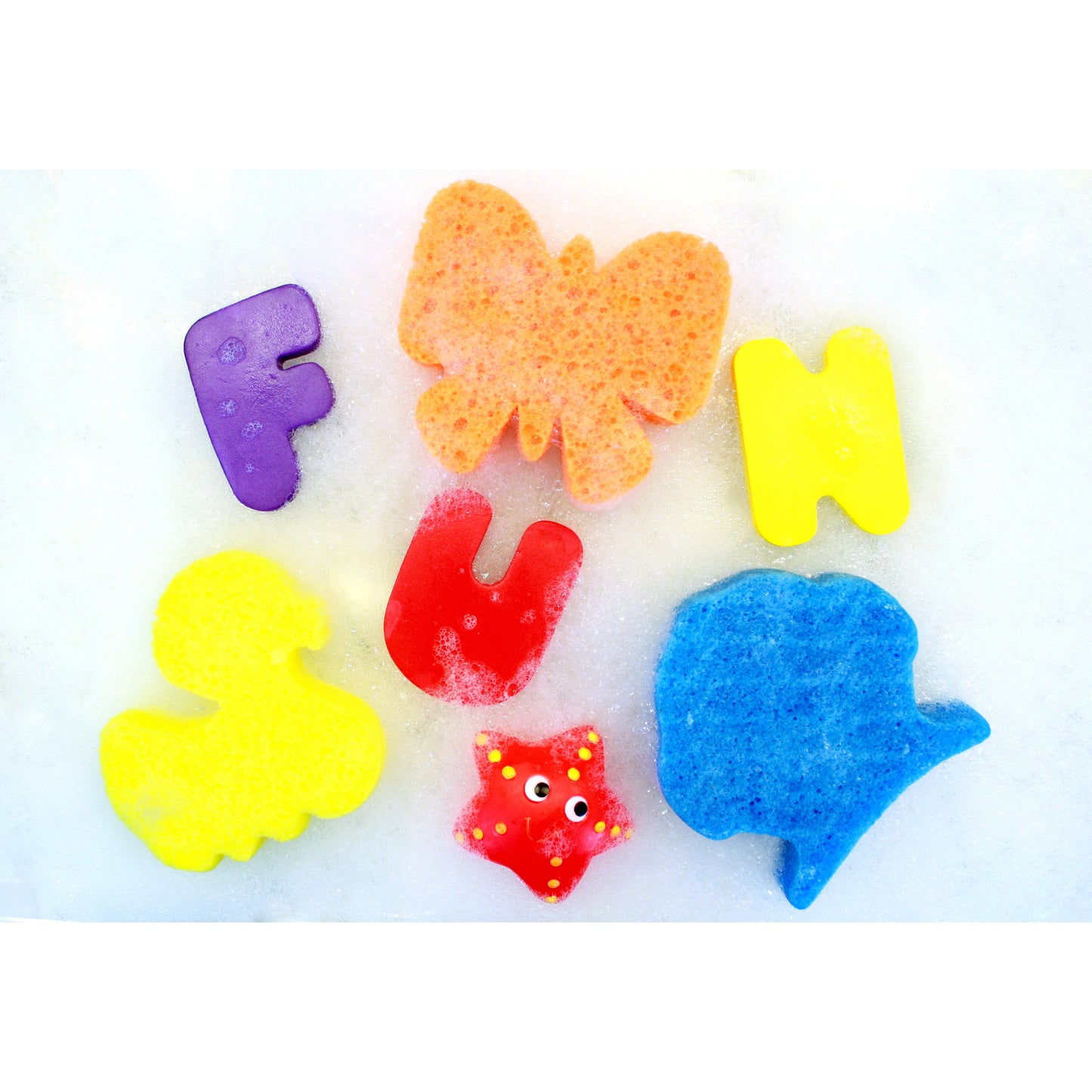 Kid's Sponge Animals Body Buffer