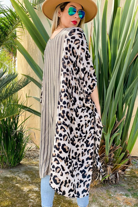 Leopard Kimono