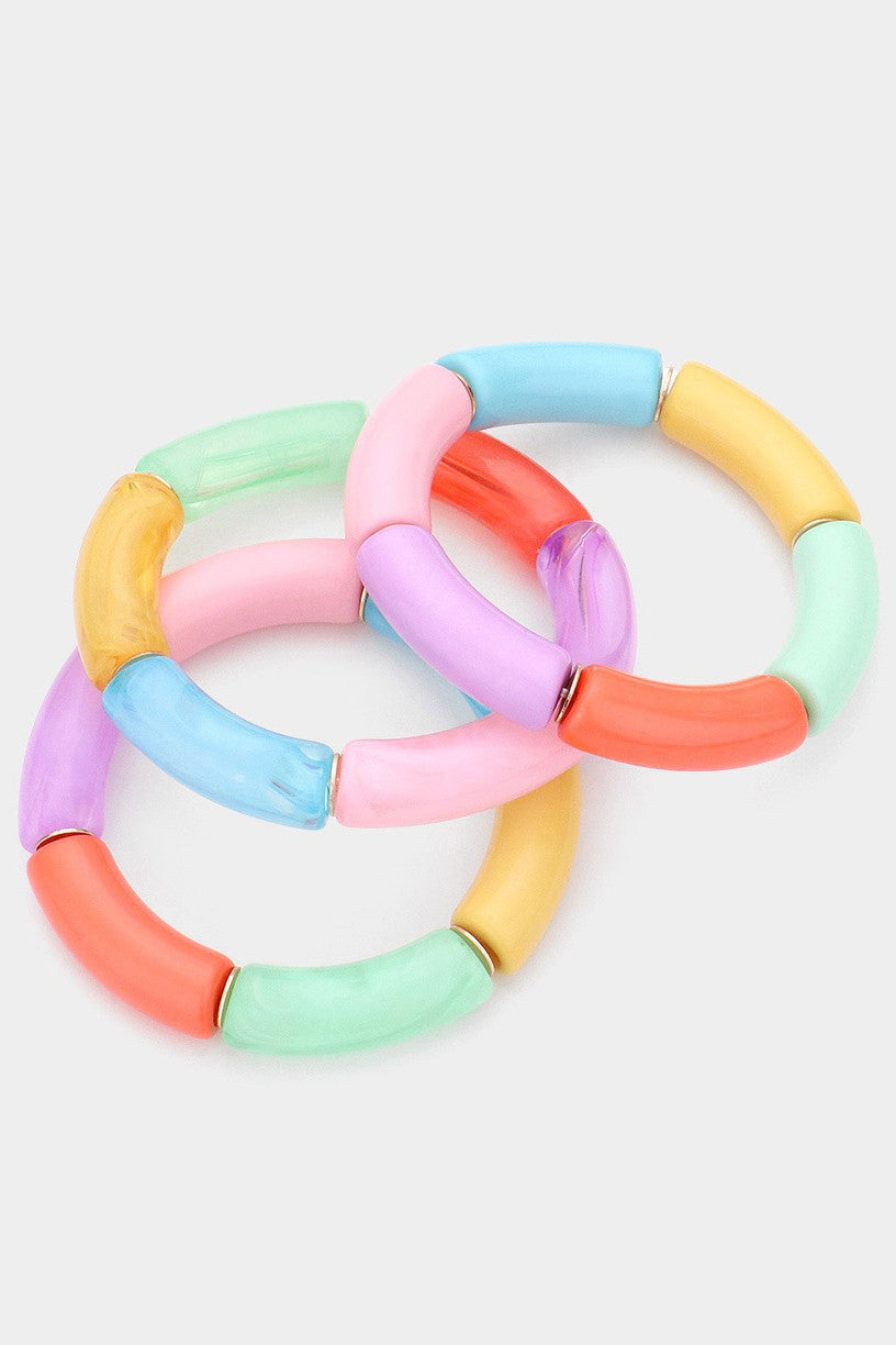 Resin Stretchy Bracelet