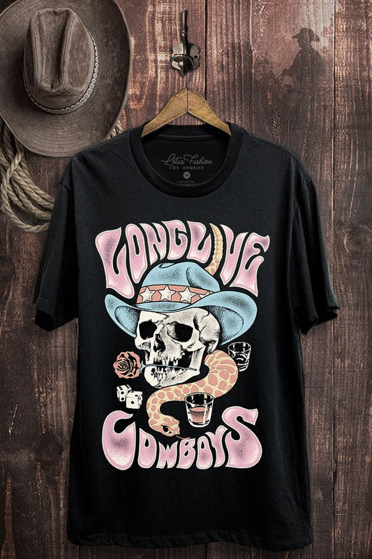Skull Cowboy Graphic Tee