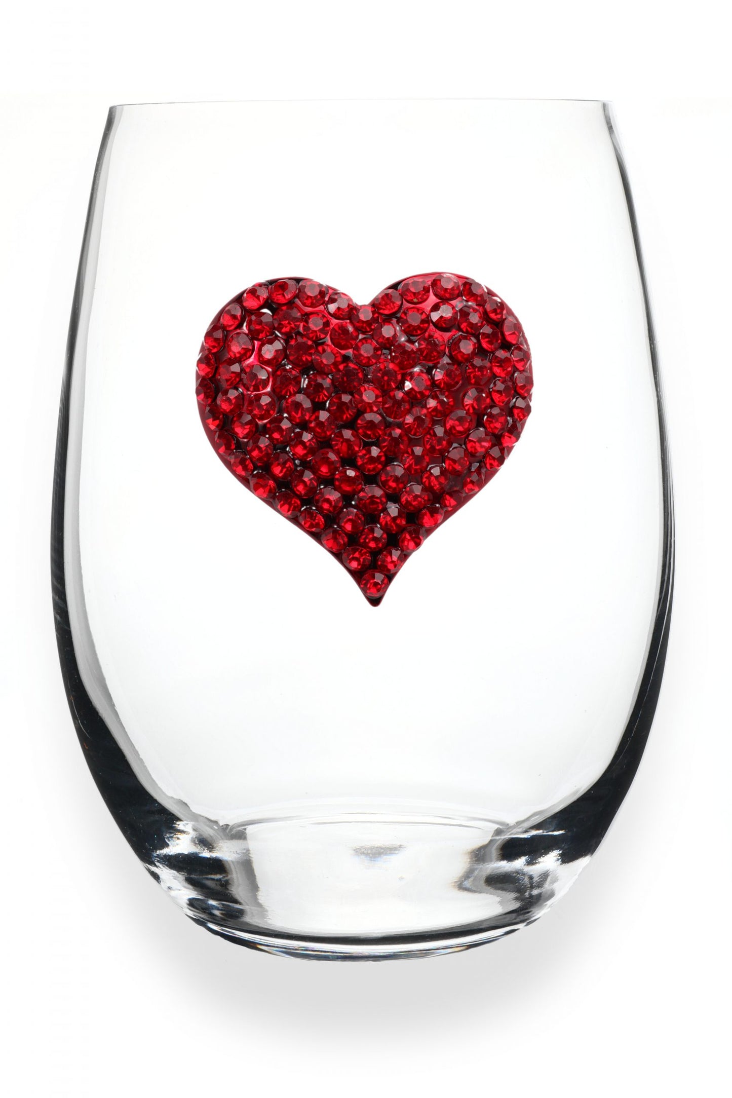 Jeweled Stemless Wine Glass