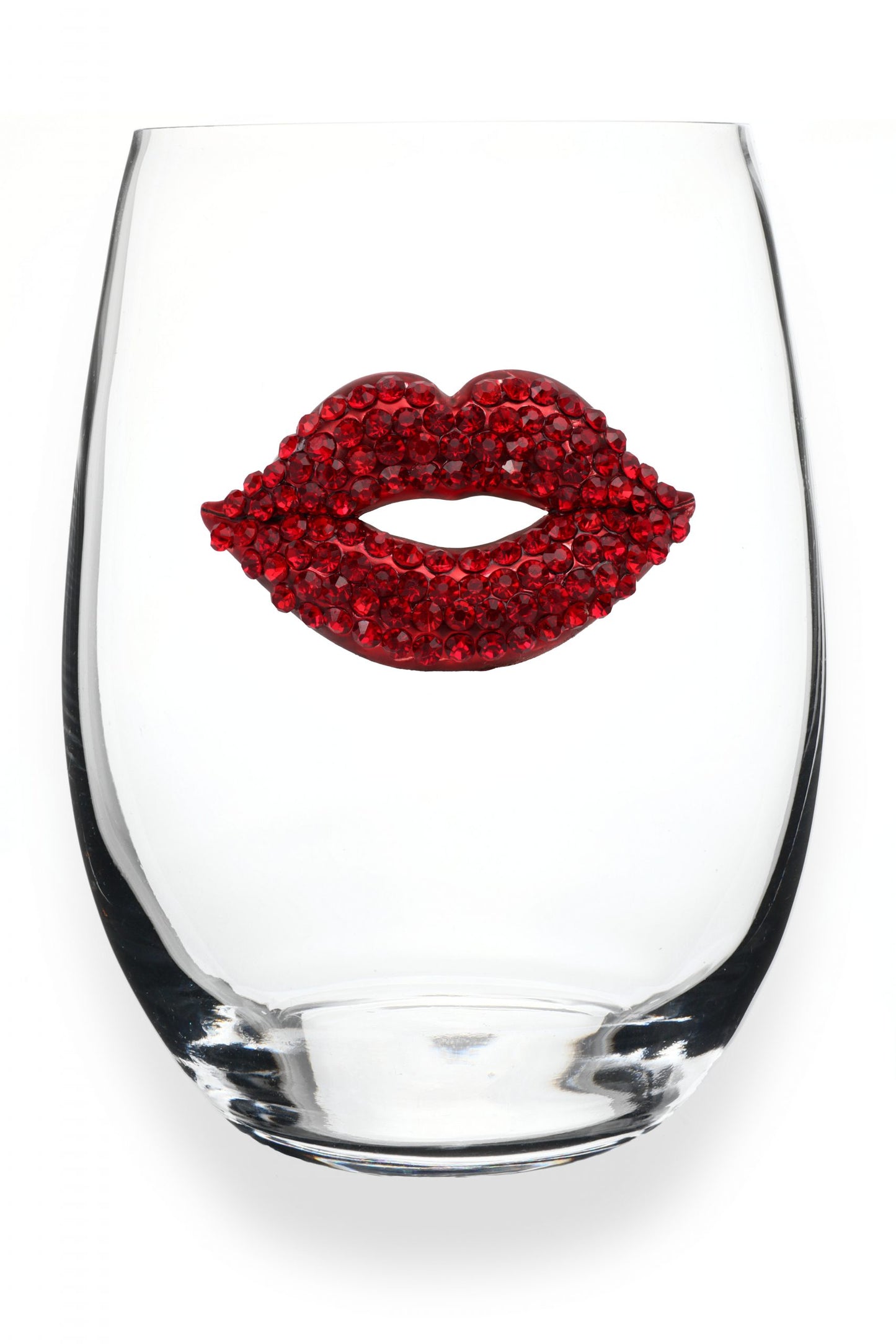 Jeweled Stemless Wine Glass