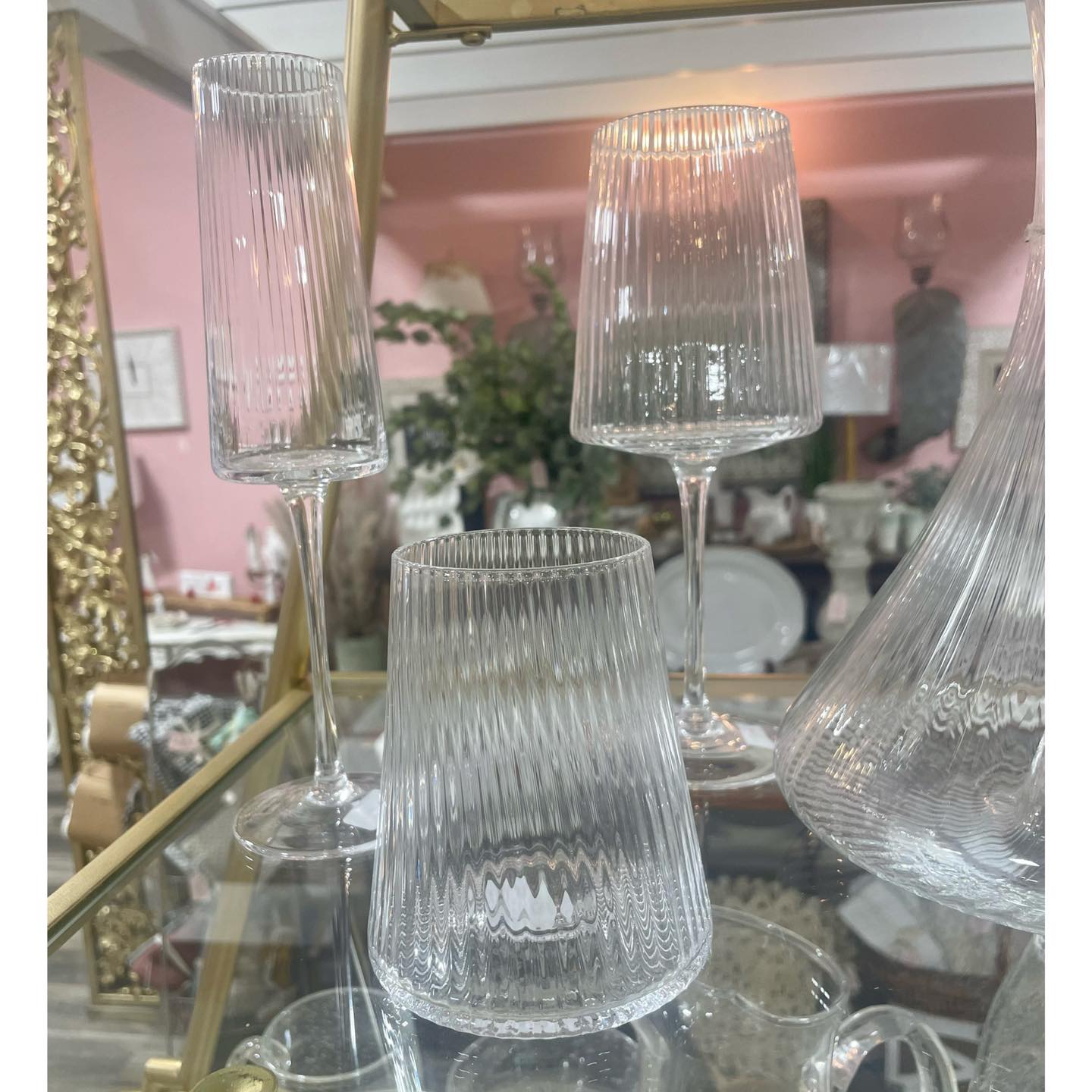 Fluted Champagne Glass