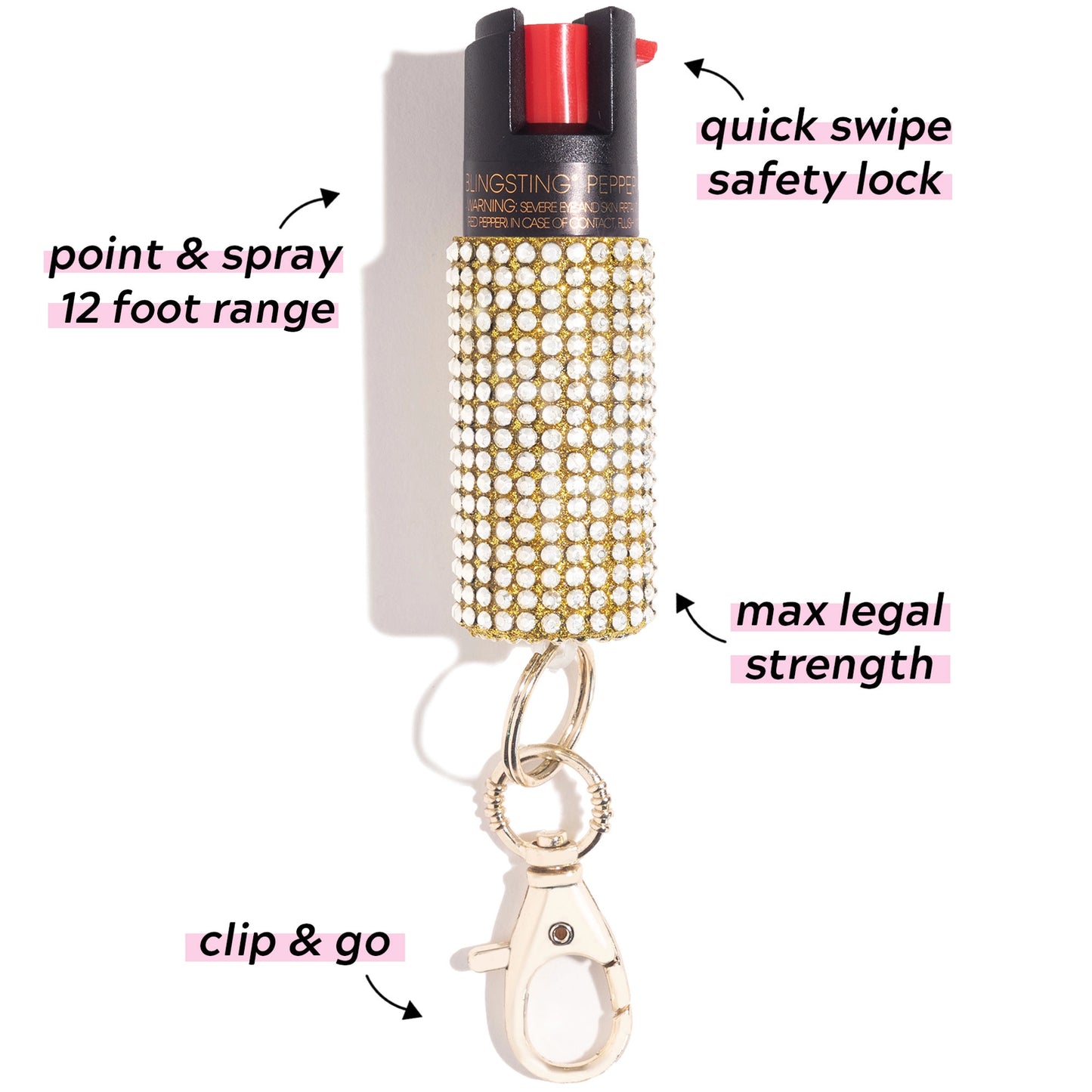 Rhinestone Pepper Spray