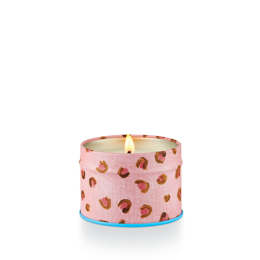 4.2oz. Small Fleur Tin Candle