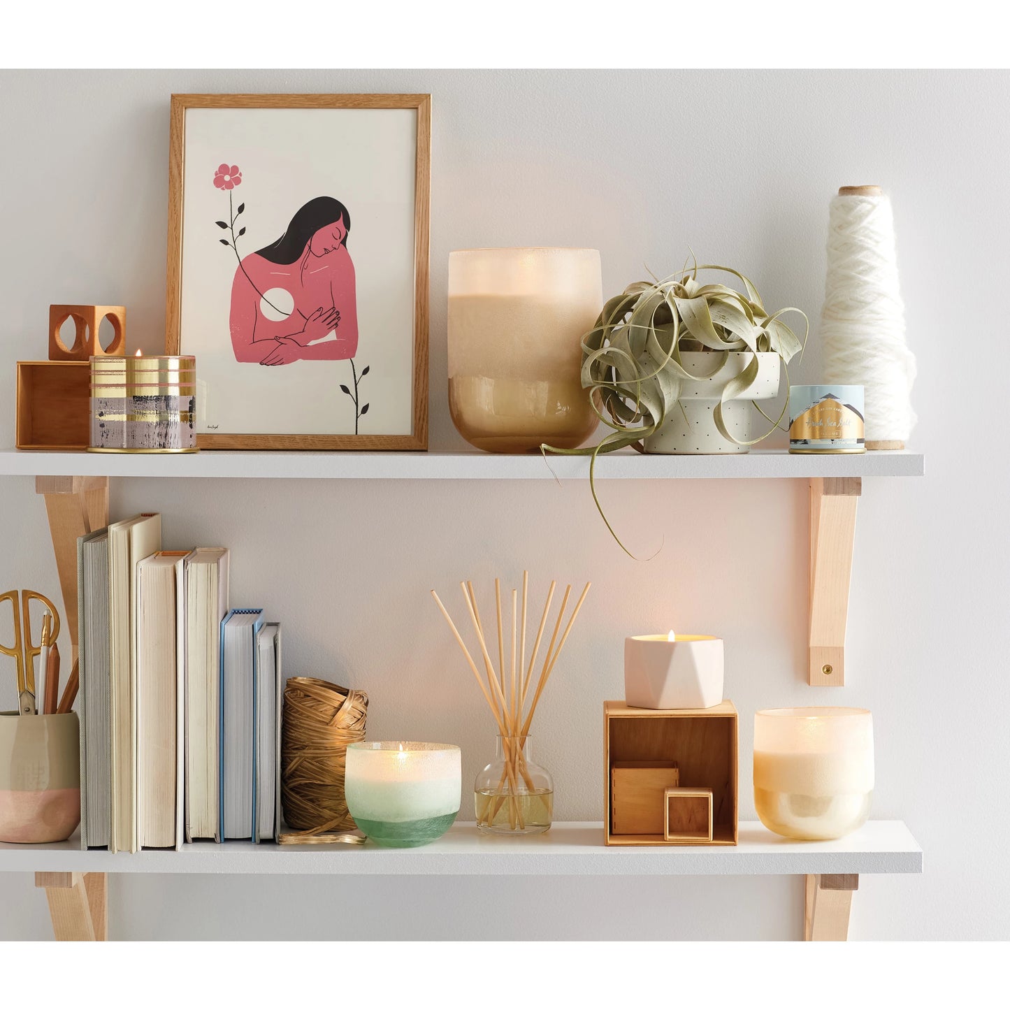 Small Mojave Glass Candle